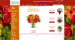 Desktop Screenshot of lovellsflorist.com